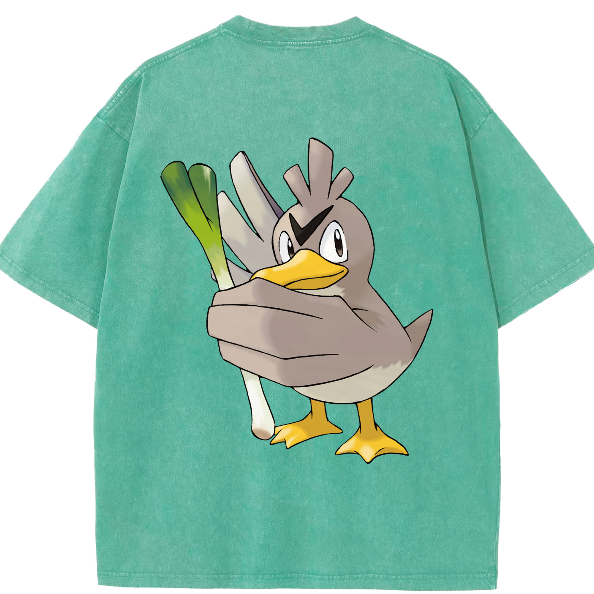 （画像用） ポケットモンスター Pokémon 綿100% ヴィンテージ風 半袖Tシャツ（背面プリント）